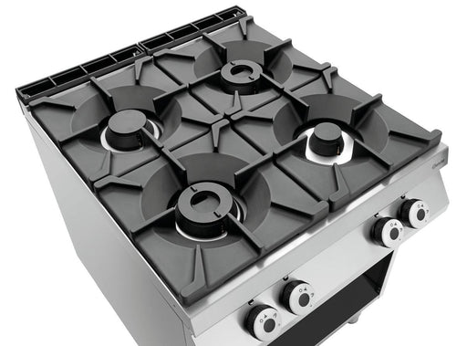 Bartscher - Bartscher 4 Flammen Gasherd, OU - GastroDeals