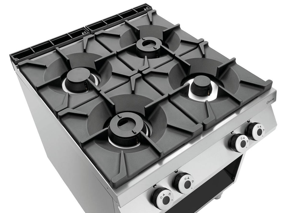 Bartscher - Bartscher 4 Flammen Gasherd, OU - GastroDeals