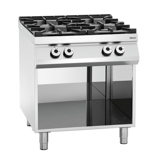 Bartscher - Bartscher 4 Flammen Gasherd, OU - GastroDeals