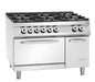 Bartscher - Bartscher 6 Flammen Gasherd, EBO 2/1GN, NS - GastroDeals