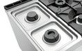 Bartscher - Bartscher 6 Flammen Gasherd, EBO 2/1GN, NS - GastroDeals