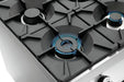 Bartscher - Bartscher 6 Flammen Gasherd, UO - GastroDeals