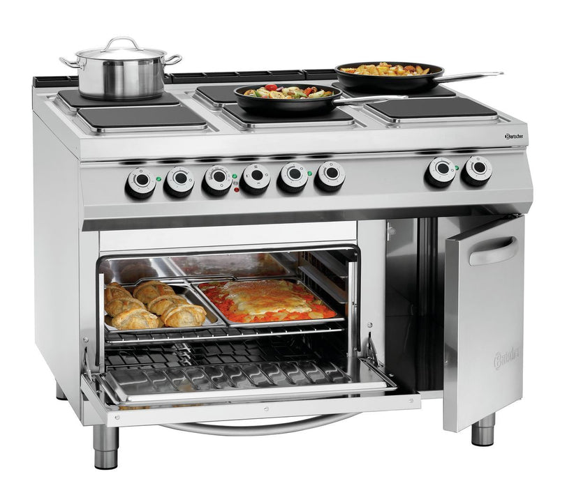 Bartscher - Bartscher 6 Platten Elektroherd, EBO 2/1GN - GastroDeals