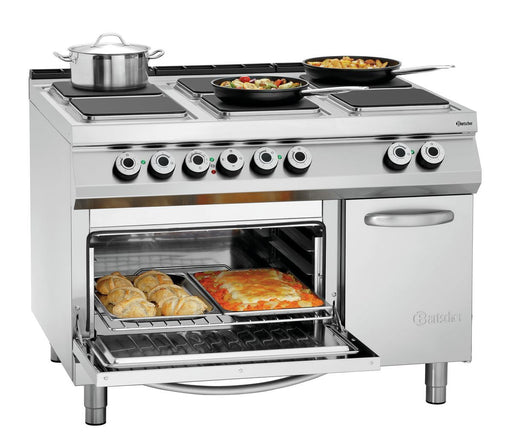 Bartscher - Bartscher 6 Platten Elektroherd, EBO 2/1GN - GastroDeals