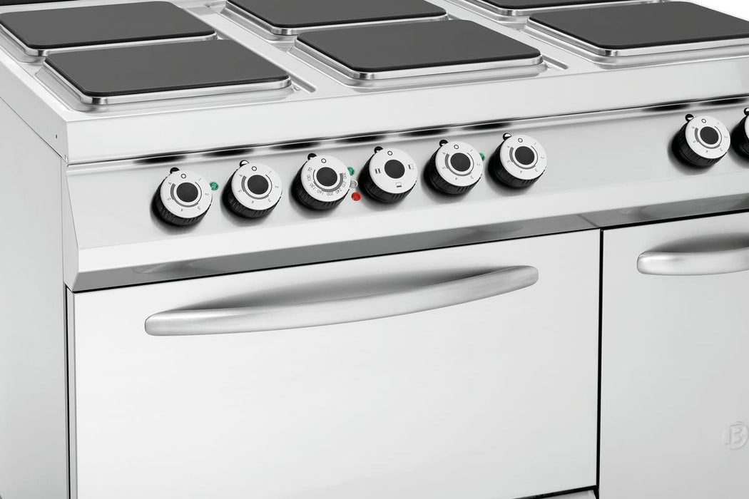 Bartscher - Bartscher 6 Platten Elektroherd, EBO 2/1GN - GastroDeals