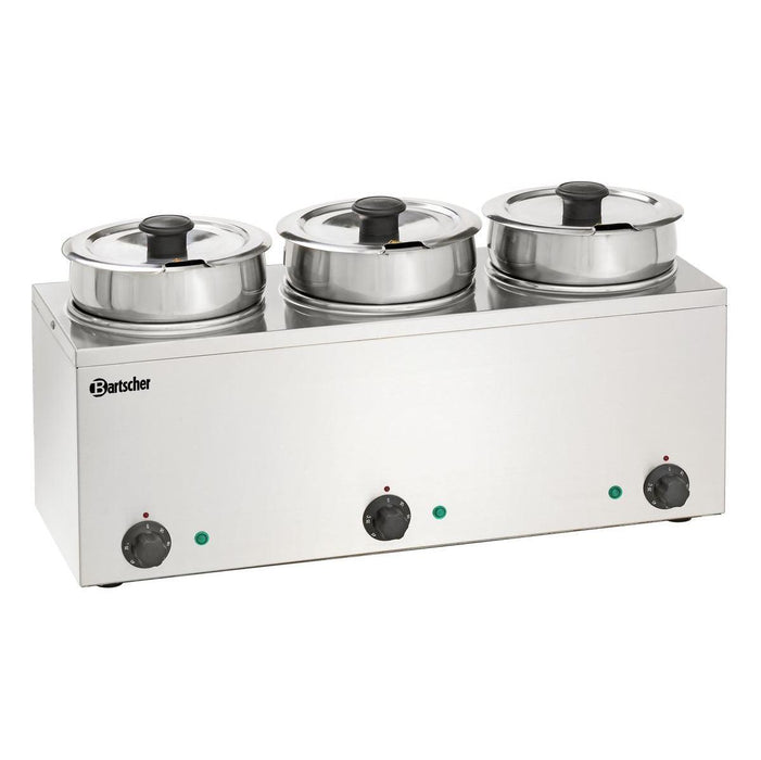 Bartscher - Bartscher Bain Marie Hotpot, 3x Topf, 3,5 L - GastroDeals