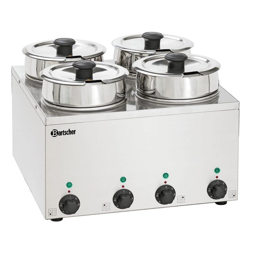 Bartscher - Bartscher Bain Marie Hotpot, 4x Topf, 3,5 L - GastroDeals