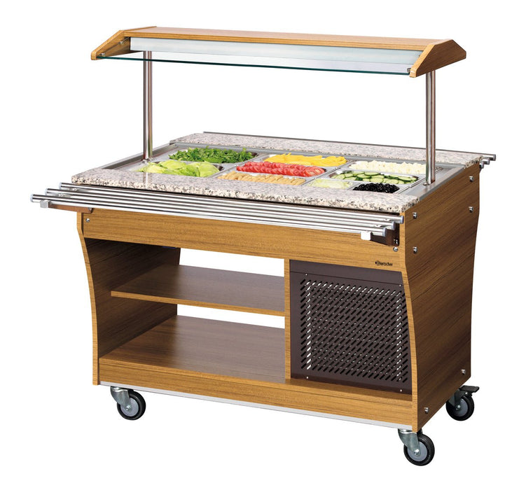 Bartscher - Bartscher Buffetwagen, kalt, 3x 1/1 GN - GastroDeals
