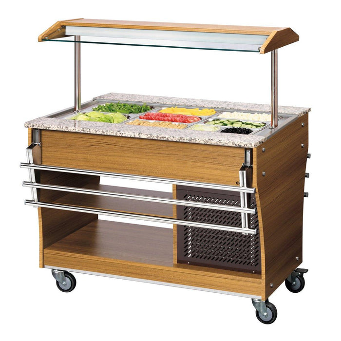 Bartscher - Bartscher Buffetwagen, kalt, 3x 1/1 GN - GastroDeals