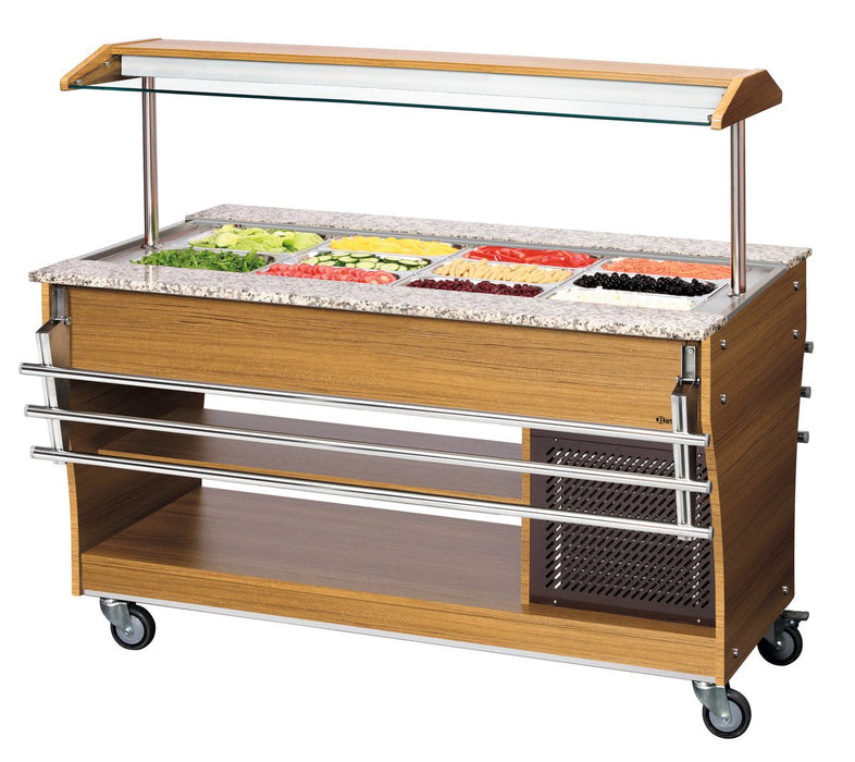 Bartscher - Bartscher Buffetwagen, kalt, 4x 1/1 GN - GastroDeals