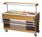 Bartscher - Bartscher Buffetwagen, kalt, 4x 1/1 GN - GastroDeals