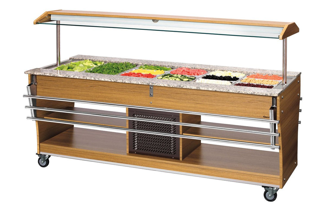 Bartscher - Bartscher Buffetwagen, kalt, 6x 1/1 GN - GastroDeals