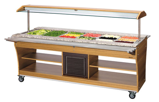 Bartscher - Bartscher Buffetwagen, kalt, 6x 1/1 GN - GastroDeals
