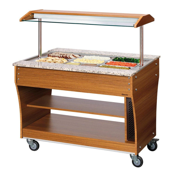 Bartscher - Bartscher Buffetwagen, warm, 3x 1/1GN - GastroDeals