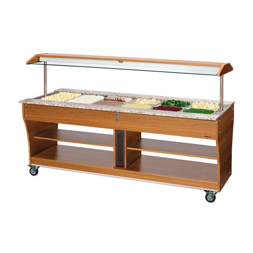 Bartscher - Bartscher Buffetwagen, warm, 6x 1/1 GN - GastroDeals
