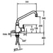 Bartscher - Bartscher Einhebelmischer 40L-3601B - GastroDeals
