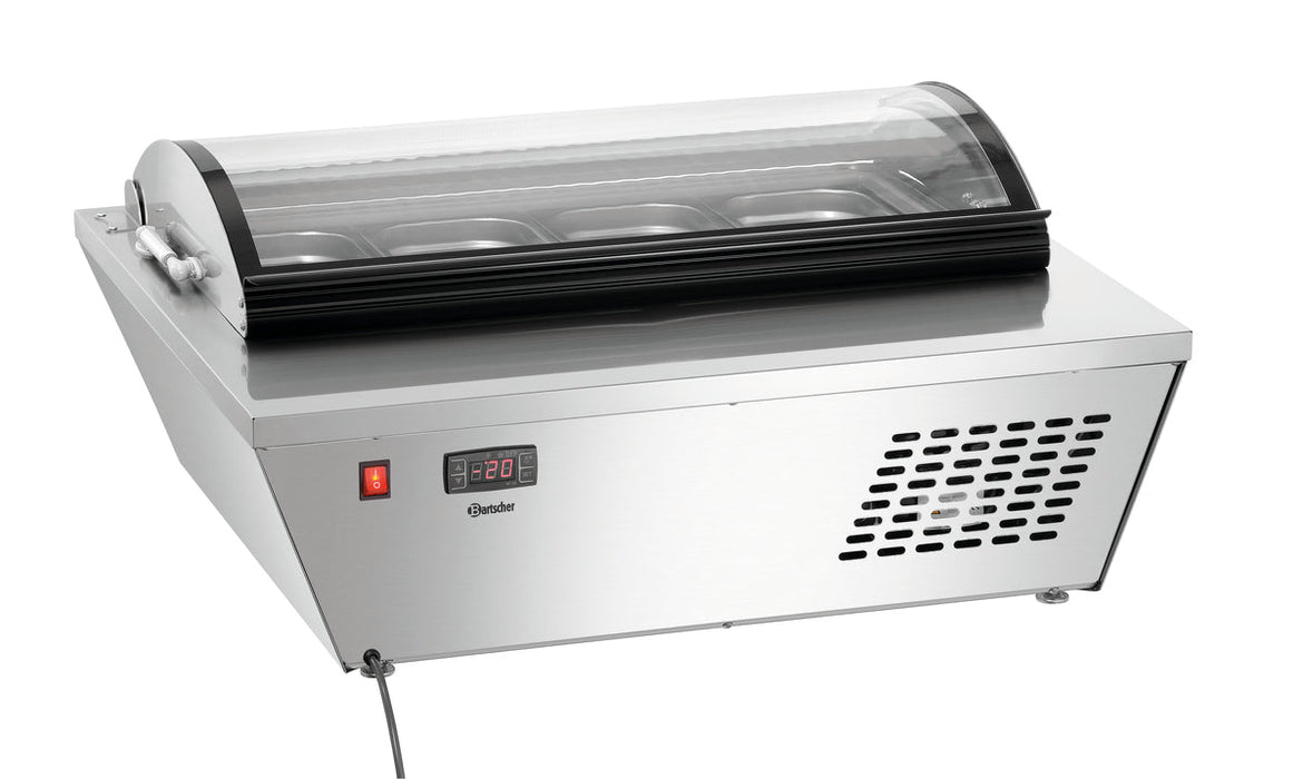 Bartscher - Bartscher Eisvitrine 4x6,5L-R - GastroDeals