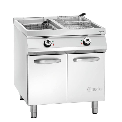 Bartscher - Bartscher Elektro-Standfritteuse, 2 Becken - GastroDeals