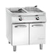 Bartscher - Bartscher Elektro-Standfritteuse, 2 Becken - GastroDeals