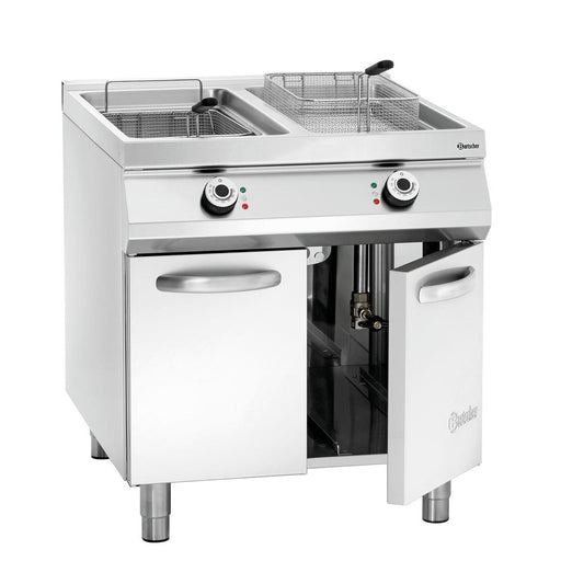 Bartscher - Bartscher Elektro-Standfritteuse, 2 Becken - GastroDeals