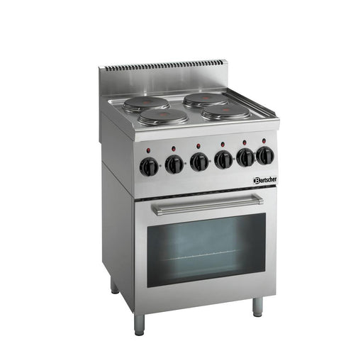 Bartscher - Bartscher Elektroherd 600, B600, 4PL, EB - GastroDeals