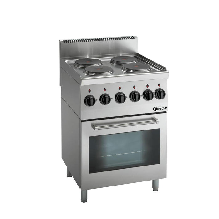 Bartscher - Bartscher Elektroherd 600, B600, 4PL, EB - GastroDeals
