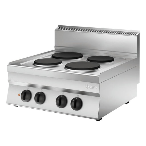Bartscher - Bartscher Elektroherd 650, B700, 4PL, TG - GastroDeals