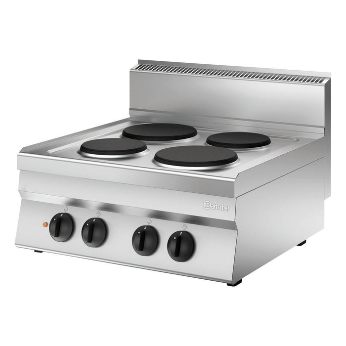 Bartscher - Bartscher Elektroherd 650, B700, 4PL, TG - GastroDeals