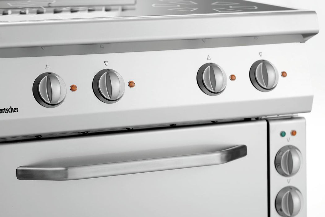 Bartscher - Bartscher Elektroherd 700, 4 Felder, EBO - GastroDeals
