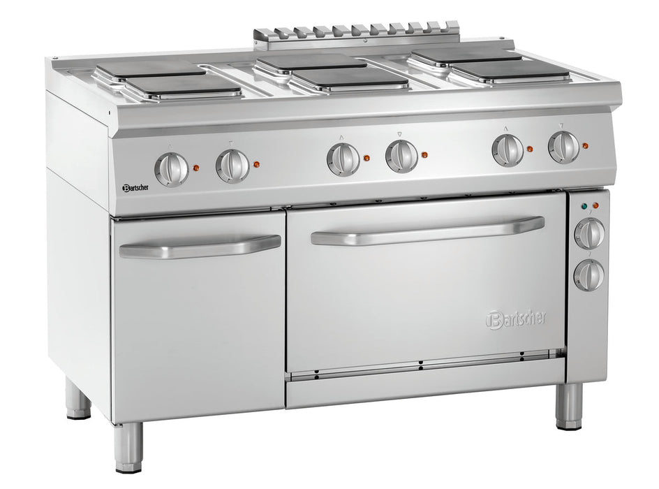 Bartscher - Bartscher Elektroherd 700, B1200, 6PL, EBO - GastroDeals