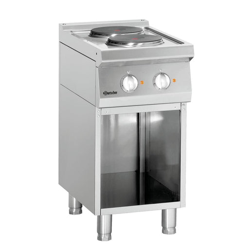 Bartscher - Bartscher Elektroherd 700, B400, 2PL, UO - GastroDeals