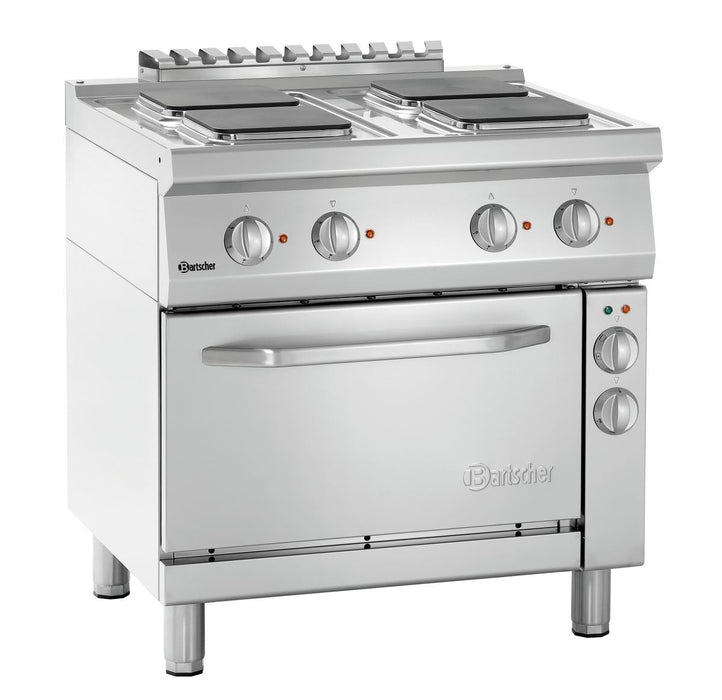 Bartscher - Bartscher Elektroherd 700, B800, 4 Pl, EBO - GastroDeals