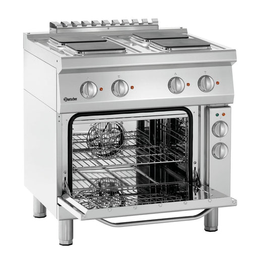 Bartscher - Bartscher Elektroherd 700, B800, 4 Pl, EBO - GastroDeals