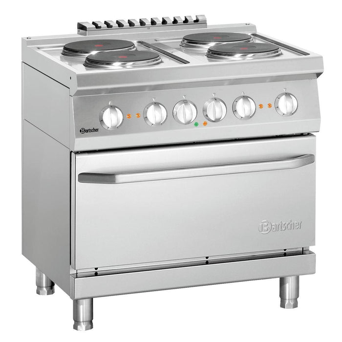 Bartscher - Bartscher Elektroherd 700, B800, 4PL, EBO - GastroDeals