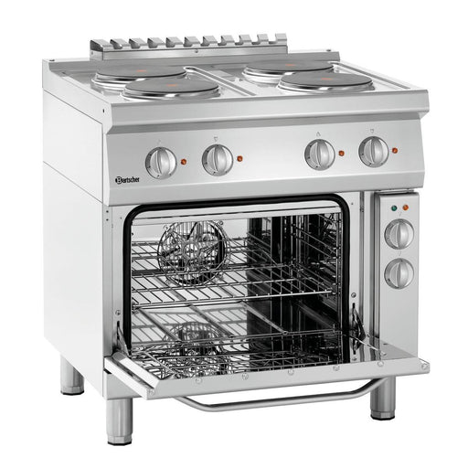 Bartscher - Bartscher Elektroherd 700, B800, 4PL, EBO - GastroDeals