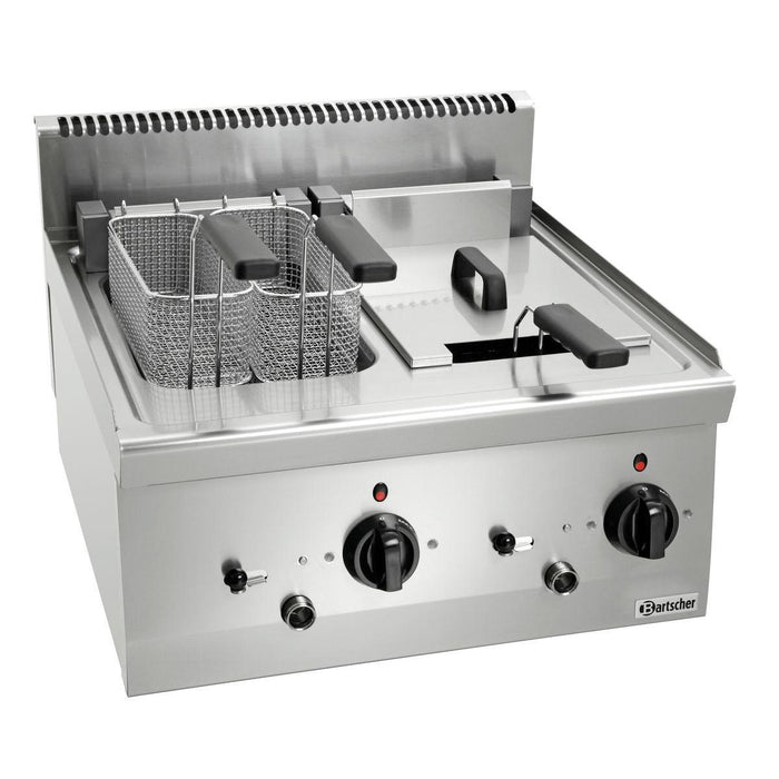 Bartscher - Bartscher Fritteuse 600, B600, 2x8L - GastroDeals