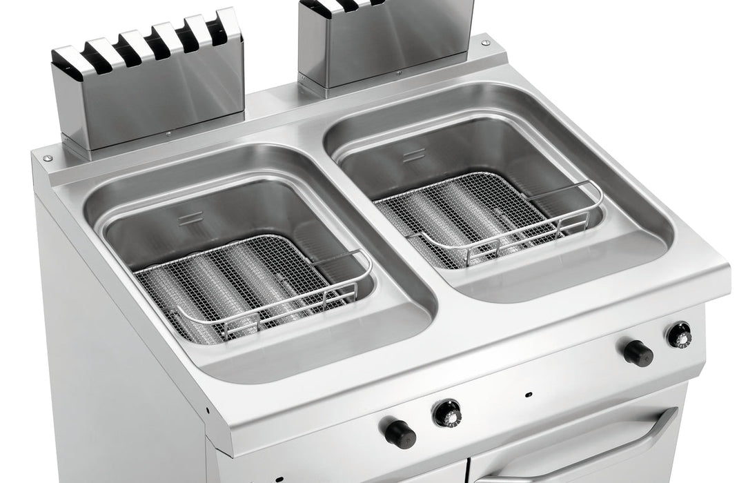 Bartscher - Bartscher Fritteuse Gas, 700, B800, 2x15L - GastroDeals