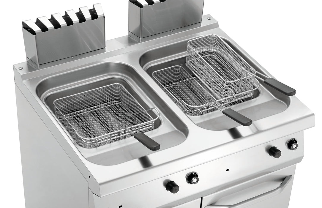 Bartscher - Bartscher Fritteuse Gas, 700, B800, 2x15L - GastroDeals