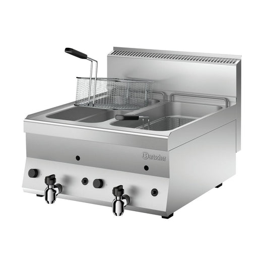 Bartscher - Bartscher Gas-Fritteuse 650, 2x8L, TG - GastroDeals