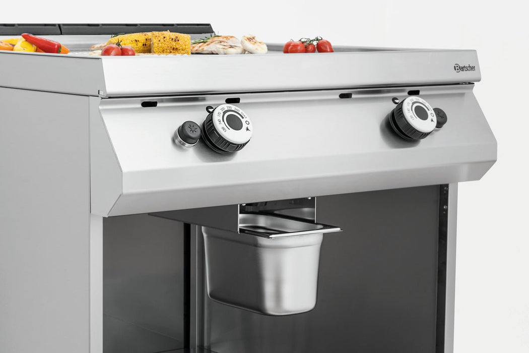 Bartscher - Bartscher Gas-Griddleplatte, gerillt, OU - GastroDeals