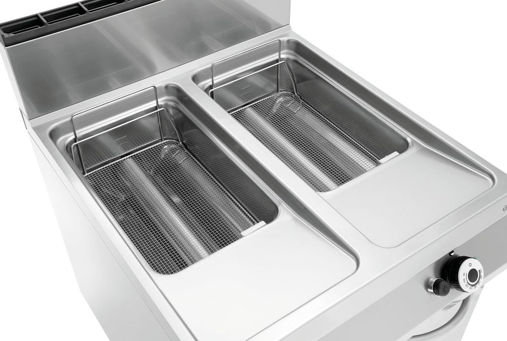 Bartscher - Bartscher Gas-Standfritteuse, 2 Becken - GastroDeals