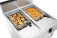 Bartscher - Bartscher Gas-Standfritteuse, 2 Becken - GastroDeals