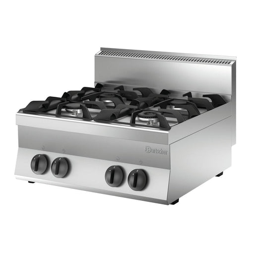 Bartscher - Bartscher Gasherd 650, 4FL, TG - GastroDeals