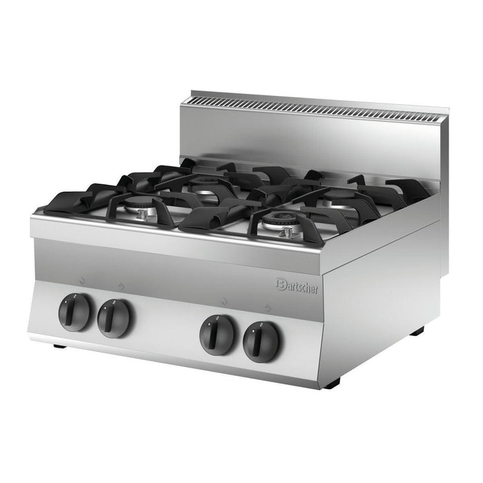 Bartscher - Bartscher Gasherd 650, 4FL, TG - GastroDeals