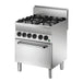 Bartscher - Bartscher Gasherd 650, B700, 4FL, EBO - GastroDeals
