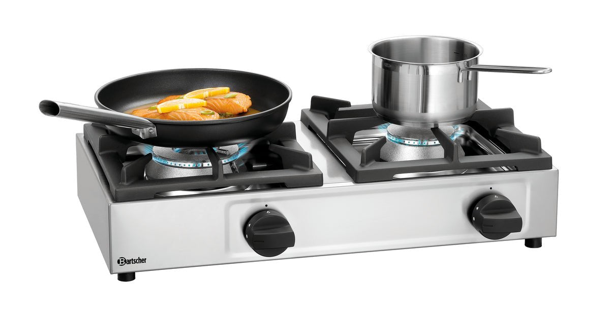 Bartscher - Bartscher Gaskocher 2K1100-N - GastroDeals