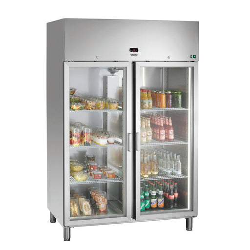 Bartscher - Bartscher Glastürenkühlschrank 1400 GN210 - GastroDeals