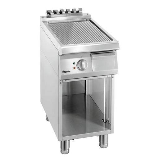 Bartscher - Bartscher Griddleplatte 700, B400, gerillt - GastroDeals