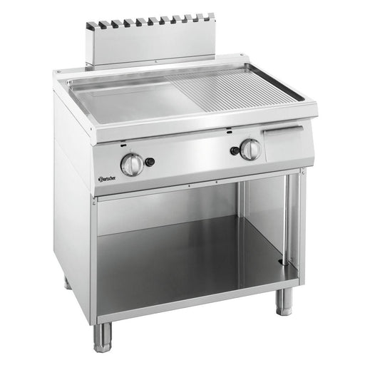 Bartscher - Bartscher Griddleplatte Gas 700,B800, 1/2-1/2 - GastroDeals