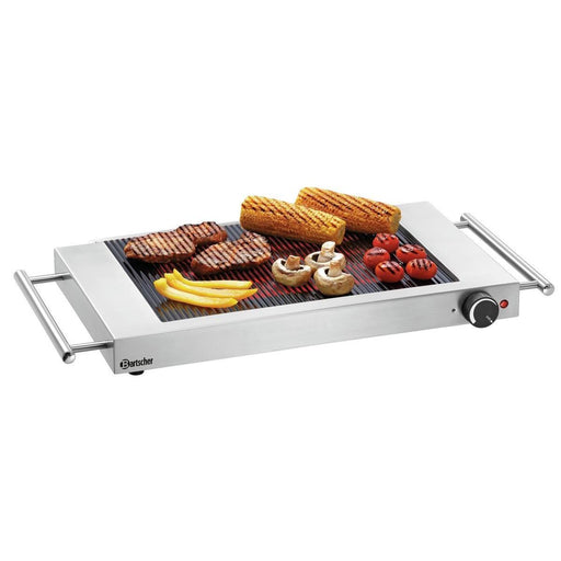 Bartscher - Bartscher Grillplatte GP1200, gerillt - GastroDeals
